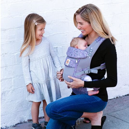 Porte-Bébé - BreathBabyBag™ - Mauve Lavande