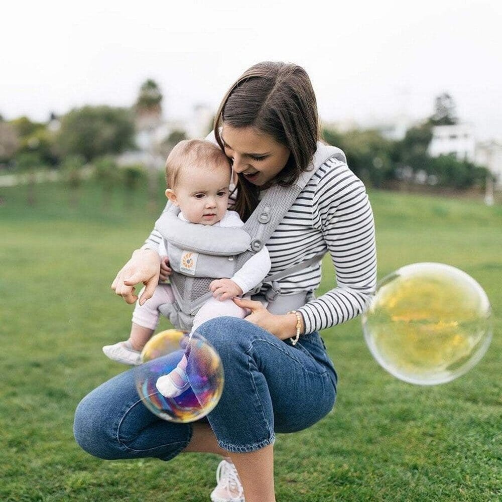 Porte-Bébé - BreathBabyBag™ - Gris