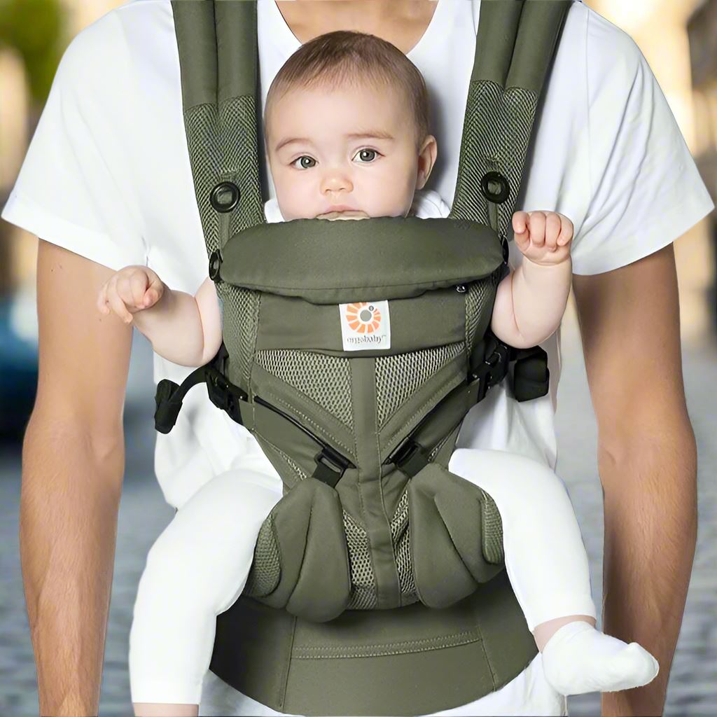 Porte-Bébé - BreathBabyBag™ - Vert Olive