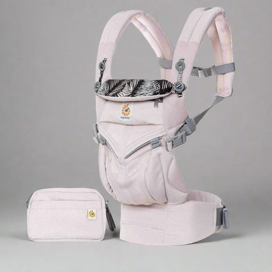 Porte-Bébé - BreathBabyBag™ - Rose Maille