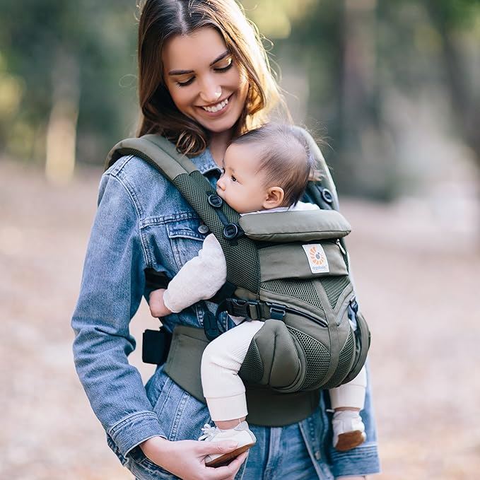 Porte-Bébé - BreathBabyBag™ - Vert Olive