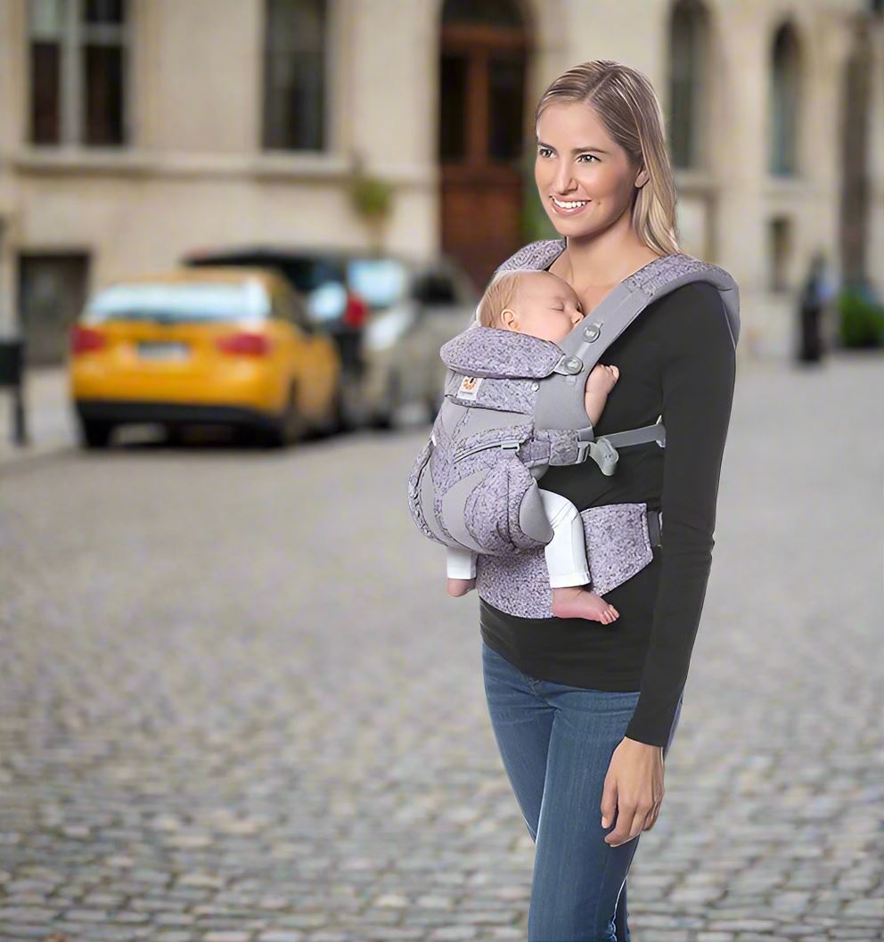 Porte-Bébé - BreathBabyBag™ - Mauve Lavande